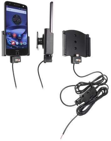 Aktywny uchwyt Brodit do stałej instalacji, Motorola Moto Z Force Droid w grupie Car audio / Smartfon w samochodzie / Uchwyty na telefon u BRL (240527912)