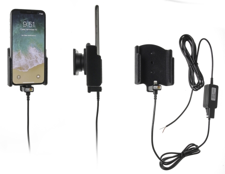 Aktywny uchwyt Brodit do stałej instalacji, Apple iPhone X/Xs w grupie Car audio / Smartfon w samochodzie / Uchwyty na telefon u BRL (240527997)