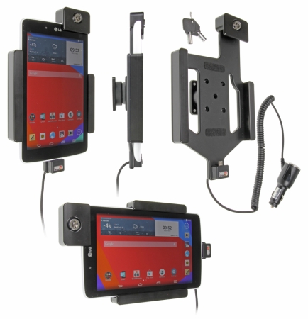 Brodit uchwyt z zamkiem na klucz, LG G Pad 7.0 w grupie Car audio / Smartfon w samochodzie / Uchwyty na telefon u BRL (240535708)