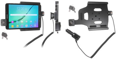 Brodit uchwyt z zamkiem na klucz, Samsung Galaxy Tab S2 8.0 SM-T713 /SM-T719 w grupie Car audio / Smartfon w samochodzie / Uchwyty na telefon u BRL (240535781)
