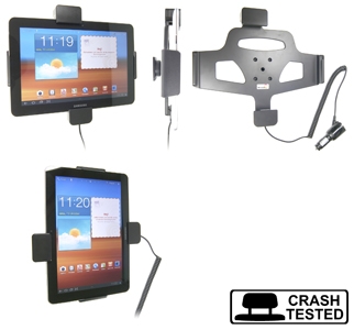 Uchwyt Brodit z blokadą sprężynową, Samsung Galaxy Tab 10.1 GT-P7500 w grupie Car audio / Smartfon w samochodzie / Uchwyty na telefon u BRL (240546287)