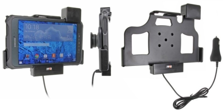 Uchwyt Brodit z blokadą sprężynową, Samsung Galaxy Tab Active 8.0 SM-T365 w grupie Car audio / Smartfon w samochodzie / Uchwyty na telefon u BRL (240546676)