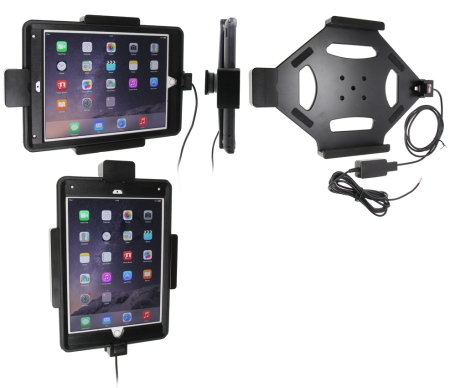 Uchwyt Brodit z blokadą sprężynową, Apple iPad Air 2 (A1566, A1567) w grupie Car audio / Smartfon w samochodzie / Uchwyty na telefon u BRL (240547759)