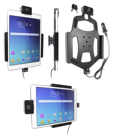 Uchwyt Brodit z blokadą na klucz, Samsung Galaxy Tab A 9.7 w grupie Car audio / Smartfon w samochodzie / Uchwyty na telefon u BRL (240552769)