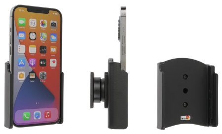 Brodit Pasywny uchwyt z kulką, Apple iPhone 12 Pro Max w grupie Car audio / Smartfon w samochodzie / Uchwyty na telefon u BRL (240711236)
