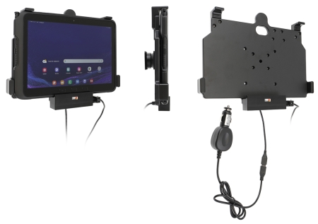 Brodit Aktywny uchwyt z wtykiem do gniazda zapalniczki, Samsung Galaxy Tab Active 5 Pro SM-X356B w grupie Car audio / Smartfon w samochodzie / Uchwyty na telefon u BRL (240712435)