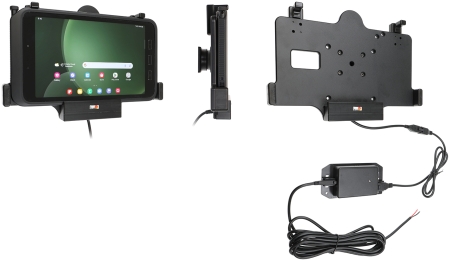 Aktywny uchwyt do stałej instalacji, Samsung Galaxy Tab Active 3 SM-T570/SM-T575/5 SM-X300/SM-X306B w grupie Car audio / Smartfon w samochodzie / Uchwyty na telefon u BRL (240713386)
