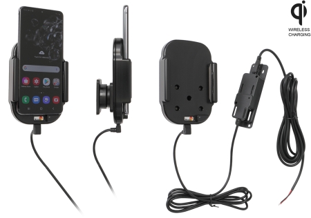 Qi bezprzewodowy aktywny uchwyt do stałej instalacji, Samsung Galaxy S20 4G, 5G (SM-G981B/SM-G981F) w grupie Car audio / Smartfon w samochodzie / Uchwyty na telefon u BRL (240719190)