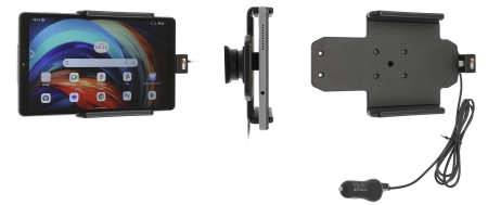 Brodit Aktywny uchwyt z kablem USB i adapterem do gniazda zapalniczki, Lenovo Tab M8 4th Gen w grupie Car audio / Smartfon w samochodzie / Uchwyty na telefon u BRL (240721349)