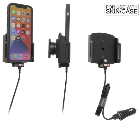 Brodit Aktywny uchwyt, Apple iPhone 12/12 Pro/12 Pro Max/13/13 Pro/13 Pro Max/14/14 Pro/14 Pro Max w grupie Car audio / Smartfon w samochodzie / Uchwyty na telefon u BRL (240721368)