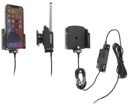 Brodit Aktywny uchwyt do stałej instalacji, Apple iPhone 12/12 Pro/13/13 Pro/14 Pro w grupie Car audio / Smartfon w samochodzie / Uchwyty na telefon u BRL (240727239)