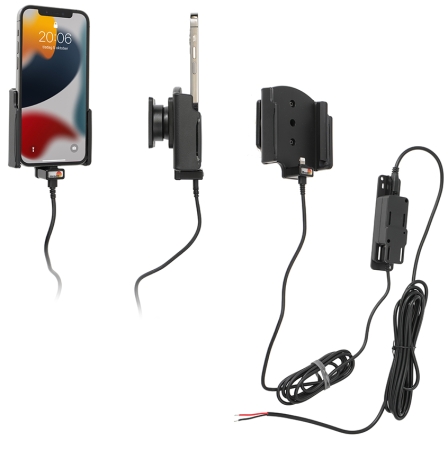 Brodit Aktywny uchwyt do stałej instalacji, Apple iPhone 13/13 Pro/14/14 Pro w grupie Car audio / Smartfon w samochodzie / Uchwyty na telefon u BRL (240727276)