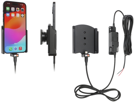 Brodit Aktywny uchwyt do stałej instalacji, Apple iPhone 15 Plus w grupie Car audio / Smartfon w samochodzie / Uchwyty na telefon u BRL (240727374)