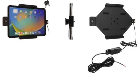 Brodit Uchwyt z zamkiem na klucz, Apple iPad 10th Gen (A2696, A2757, A2777)/2025 A16 (A3354, A3355, A3356) w grupie Car audio / Smartfon w samochodzie / Uchwyty na telefon u BRL (240736339)