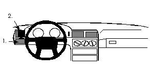 Volvo 850 92-97, Lewa w grupie Car audio / Co pasuje do mojego samochodu / Volvo / Volvo 850 / Volvo 850 1992-1997 u BRL (240801914)