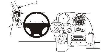 Fiat Multipla 99-09, Lewa w grupie Car audio / Co pasuje do mojego samochodu / Fiat / Multipla u BRL (240803194)