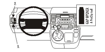 Brodit ProClip, Volkswagen Multivan 03-15 w grupie Car audio / Co pasuje do mojego samochodu / Volkswagen / Transporter / Transporter T5.1 2010-2015 / Pozostałe Transporter T5.1 2010-2015 u BRL (240803291)
