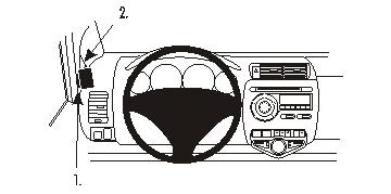 Brodit ProClip, Honda Jazz 05-08 w grupie Car audio / Co pasuje do mojego samochodu / Honda / Jazz / Jazz 2002-2009 u BRL (240803582)