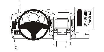 Toyota Corolla Verso 04-09, Lewa w grupie Car audio / Co pasuje do mojego samochodu / Toyota / Corolla Verso / Corolla Verso 2001-2009 u BRL (240803729)