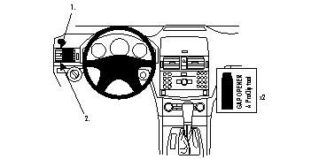 Mercedes Benz C-Klasa 07-10, Lewa w grupie Car audio / Co pasuje do mojego samochodu / Mercedes / Klasa C / Klasa C 2008-2014 W204 u BRL (240803996)