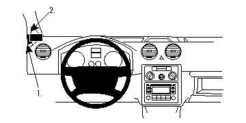 Volkswagen Caddy 04-15, lewy w grupie Car audio / Co pasuje do mojego samochodu / Volkswagen / Caddy / Caddy Mk4 2015-2021 / Pozostałe Caddy Mk4 2015-2021 u BRL (240804221)