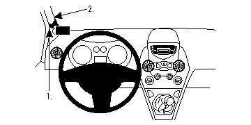 Ford Ka 09-15, lewy w grupie Car audio / Co pasuje do mojego samochodu / Ford / Ka / Ka 2009-2016 u BRL (240804275)