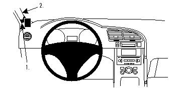 Brodit ProClip, Peugeot 3008 09-16 w grupie Car audio / Co pasuje do mojego samochodu / Peugeot / Peugeot 3008 / Peugeot 3008 2008-2016 u BRL (240804346)