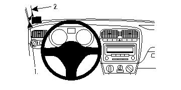 Brodit ProClip, Volkswagen Polo 10-14 w grupie Car audio / Co pasuje do mojego samochodu / Volkswagen / Polo / Polo 2010-2017 u BRL (240804384)