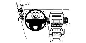 Kia Sorento 10-12, lewy w grupie Car audio / Co pasuje do mojego samochodu / Kia / Sorento / Sorento 2010-2014 u BRL (240804448)