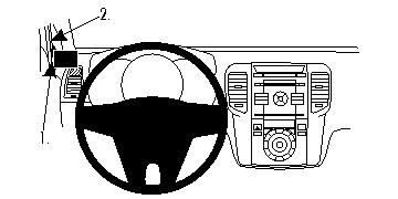 Uchwyt montażowy ProClip Hyundai IX20 11-15, lewy w grupie Car audio / Co pasuje do mojego samochodu / Hyundai / Ix20 / Ix20 2011-2019 u BRL (240804449)