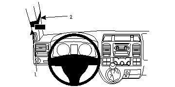 Volkswagen Caravelle 10-15, Lewa, Wysoki w grupie Car audio / Co pasuje do mojego samochodu / Volkswagen / Transporter / Transporter T5.1 2010-2015 / Pozostałe Transporter T5.1 2010-2015 u BRL (240804736)