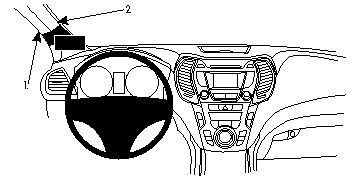 Hyundai Santa Fe 13-15, Lewa w grupie Car audio / Co pasuje do mojego samochodu / Hyundai / Santa Fe / Santa Fe 2013-2016 u BRL (240804835)