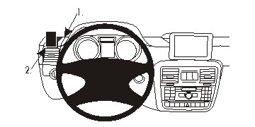 Brodit ProClip, Mercedes Benz G-Class 13-18 w grupie Car audio / Co pasuje do mojego samochodu / Mercedes / Klasa G u BRL (240804934)
