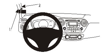 Brodit ProClip, Hyundai i10 14-19 w grupie Car audio / Co pasuje do mojego samochodu / Hyundai / I10 / I10 2014-2020 u BRL (240804988)