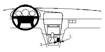 Volvo S40 96-00, konsola w grupie Car audio / Co pasuje do mojego samochodu / Volvo / Volvo V40 / Volvo V40 1996-2000 / Bluetooth/AUX/Pozostałe u BRL (240832284)