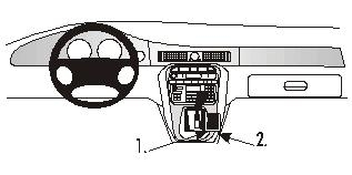 Brodit ProClip, Jaguar XJ8/XJR 98-03 w grupie Car audio / Co pasuje do mojego samochodu / Jaguar u BRL (240832516)