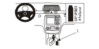 Brodit ProClip, Mercedes Benz S-Class 00-02 w grupie Car audio / Co pasuje do mojego samochodu / Mercedes / Klasa S u BRL (240832707)