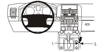 Volkswagen Touareg 03-09, konsola w grupie Car audio / Co pasuje do mojego samochodu / Volkswagen / Touareg u BRL (240833297)