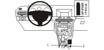 Opel Astra 04-09, konsola w grupie Car audio / Co pasuje do mojego samochodu / Opel / Astra / Astra 2004-2009 u BRL (240833442)