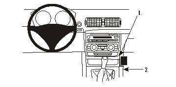 BMW 1 E81/E82/E87/E88 05-11, konsola w grupie Car audio / Co pasuje do mojego samochodu / BMW / BMW 1 seria / BMW E81/E82/E87/E88 2007-2012 u BRL (240833524)