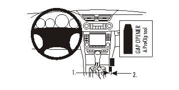Brodit ProClip, Mercedes Benz CLS-Class 05-10 w grupie Car audio / Co pasuje do mojego samochodu / Mercedes / CLS u BRL (240833625)