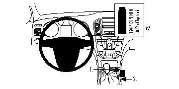 Opel Insignia 09-15, konsola w grupie Car audio / Co pasuje do mojego samochodu / Opel / Insignia / Insignia 2008-2017 u BRL (240834279)