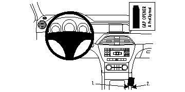 Mercedes Benz C-Klass 11-14, konsola w grupie Car audio / Co pasuje do mojego samochodu / Mercedes / Klasa C / Klasa C 2008-2014 W204 u BRL (240834616)