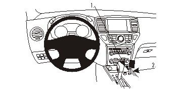 Nissan Pathfinder 13-15, konsola w grupie Car audio / Co pasuje do mojego samochodu / Nissan / Pathfinder u BRL (240834923)