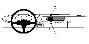 Brodit ProClip, Porsche 911 77-98 w grupie Car audio / Co pasuje do mojego samochodu / Porsche / 911 / 911 1994-1998 (993) u BRL (240851581)