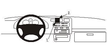 Toyota RAV 4 94-00, wyśrodkowany w grupie Car audio / Co pasuje do mojego samochodu / Toyota / RAV4 / RAV4 1994-2000 u BRL (240852098)