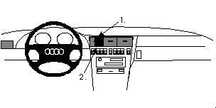 Audi A8 94-02, środek w grupie Car audio / Co pasuje do mojego samochodu / Audi / Audi A8 / Audi A8 1994-2002 u BRL (240852106)