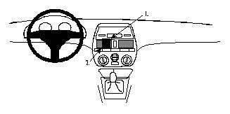 Fiat Brava 95-02/Bravo 96-07, wyśrodkowany w grupie Car audio / Co pasuje do mojego samochodu / Fiat / Marea u BRL (240852224)