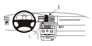 Opel Vectra 96-01, wyśrodkowany w grupie Car audio / Co pasuje do mojego samochodu / Opel / Vectra / Vectra 1995-2002 u BRL (240852226)
