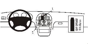 Mitsubishi Carisma 96-98, wyśrodkowany w grupie Car audio / Co pasuje do mojego samochodu / Mitsubishi / Carisma u BRL (240852295)